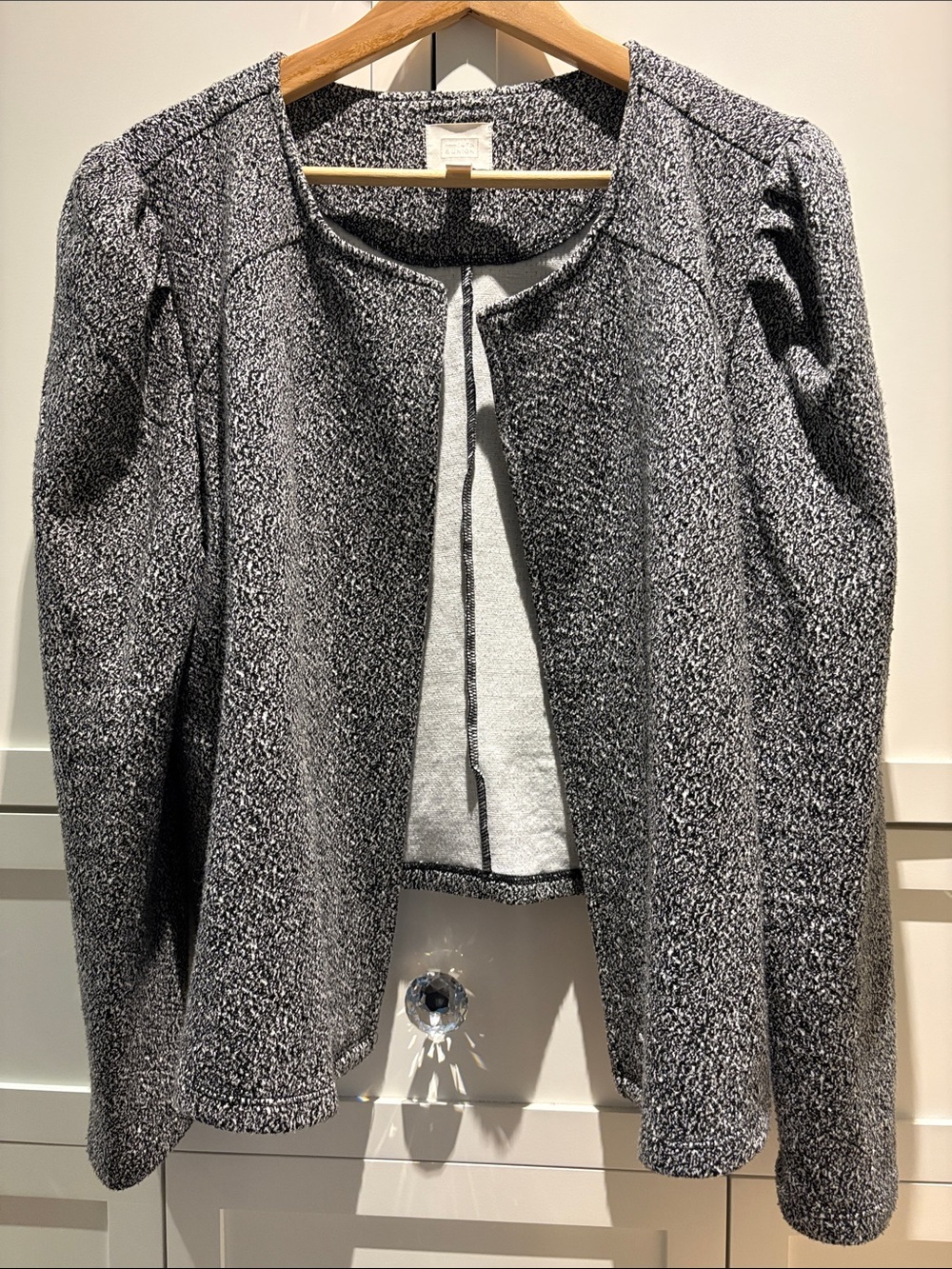 Jersey knit dress jacket